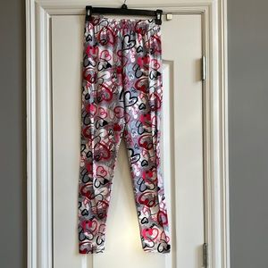 Valentine graffiti leggings one size (2-12)